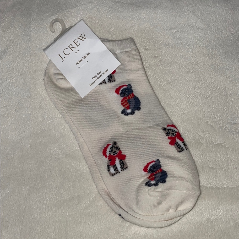 J. Crew Christmas edition socks